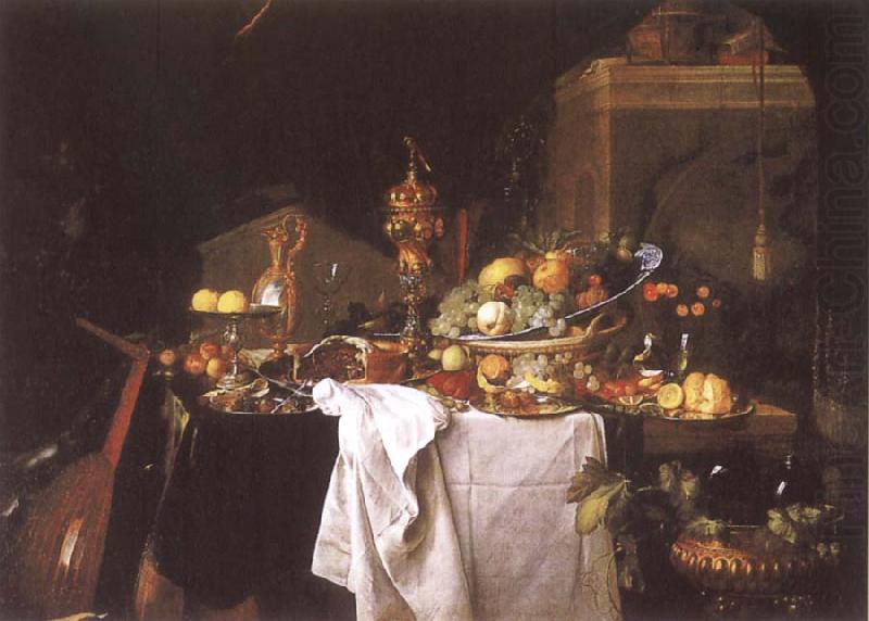 Jan Davidz de Heem Still-life with Dessert china oil painting image